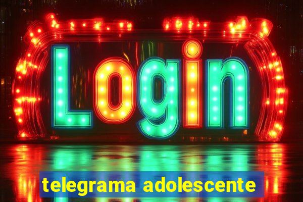 telegrama adolescente